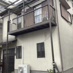 神戸市垂水区にて屋根・外壁塗装　施工前